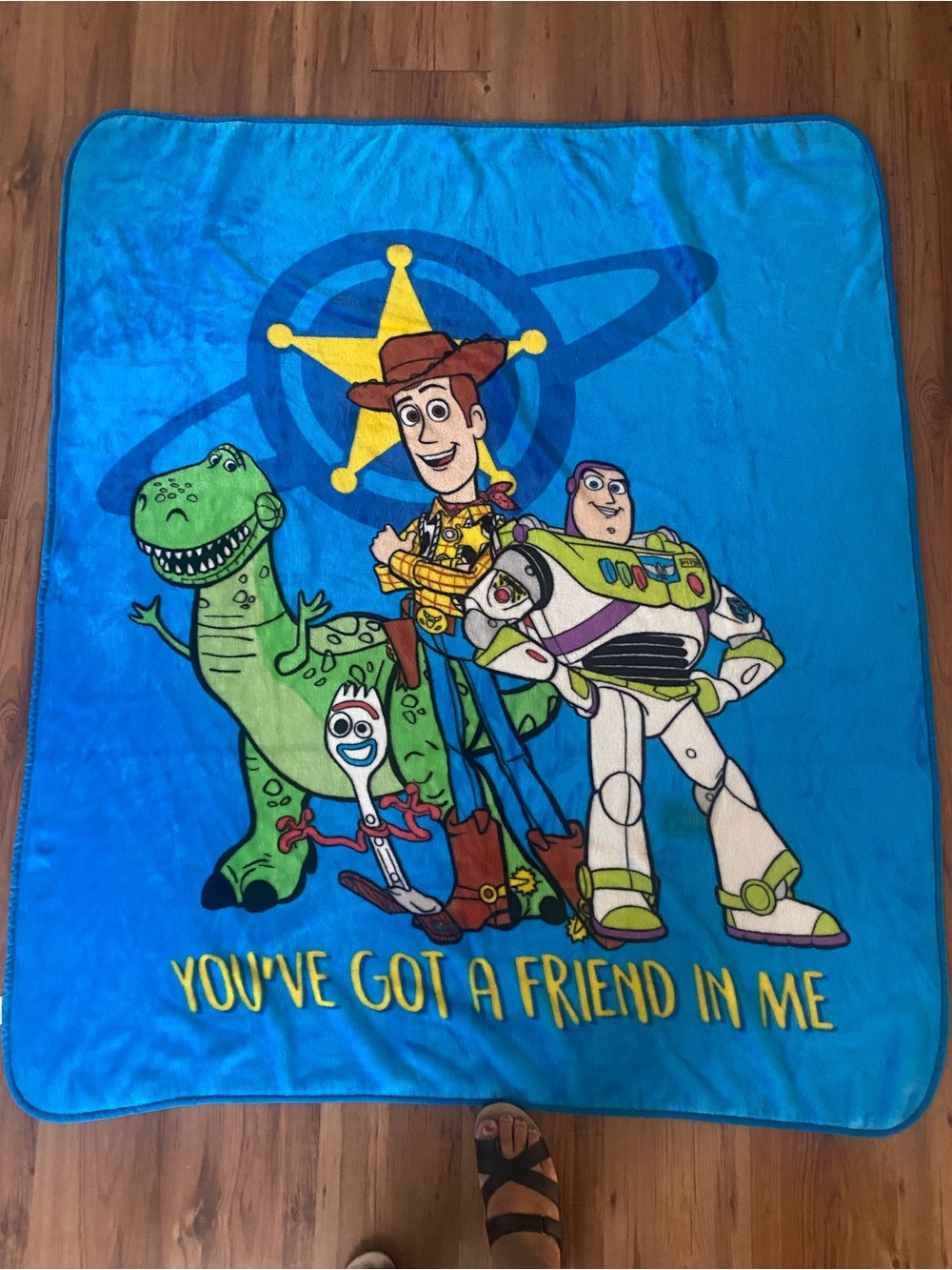 Disney Pixar Toy Story 4 Throw Blanket 50 x 60 You’ve Got A Friend - Bold Colors